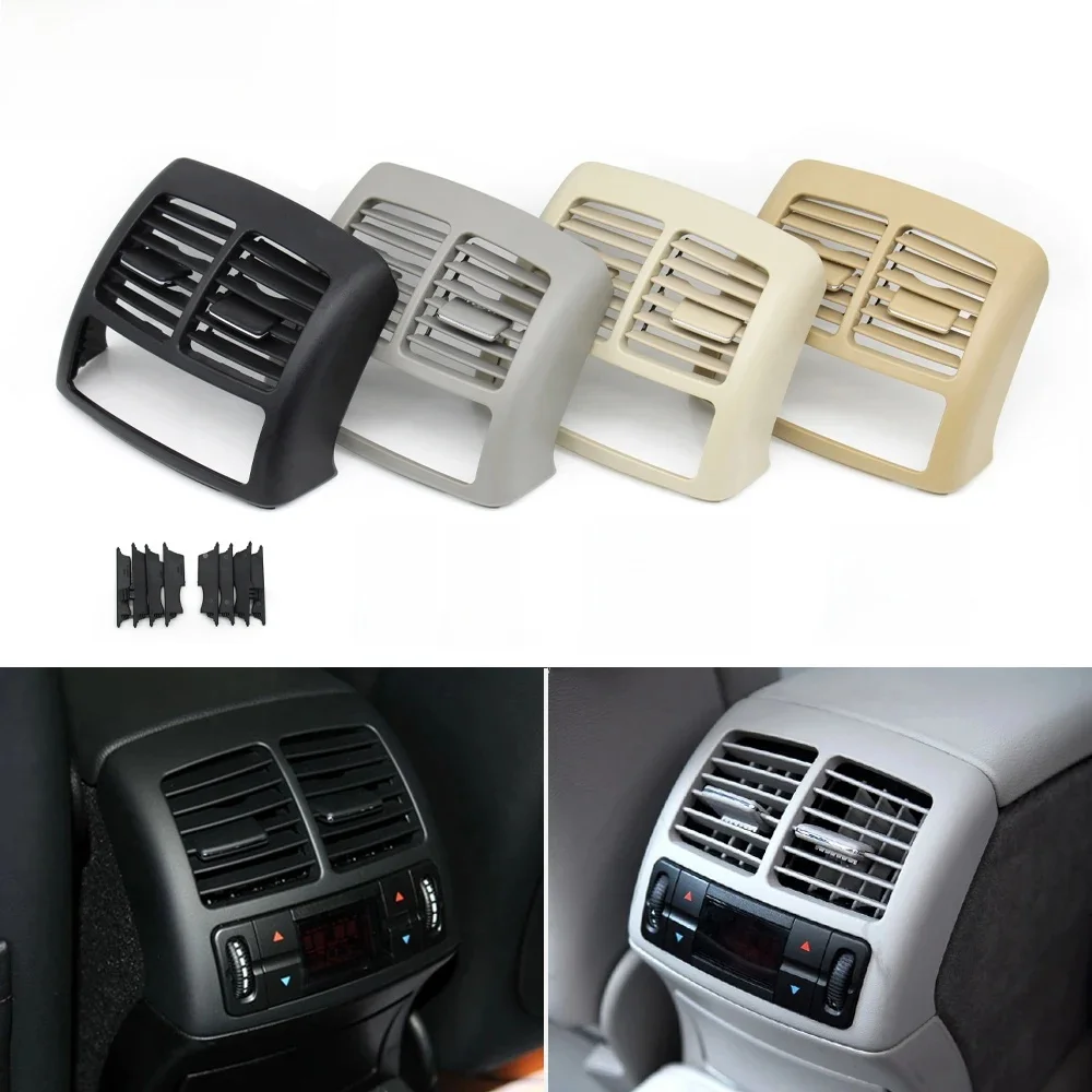 Panneau de couverture de sortie de grille de ventilation de climatisation arrière de voiture W211, pour Mercedes Benz classe E 2003 – 2008 E200 E230 E260 E2800 E350