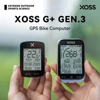 XOSS G + Gen.3 ordenador de bicicleta GPS inalámbrico Digital ciclismo ordenador ANT + Cadencia velocidad inteligente bicicleta odómetro luces conexión