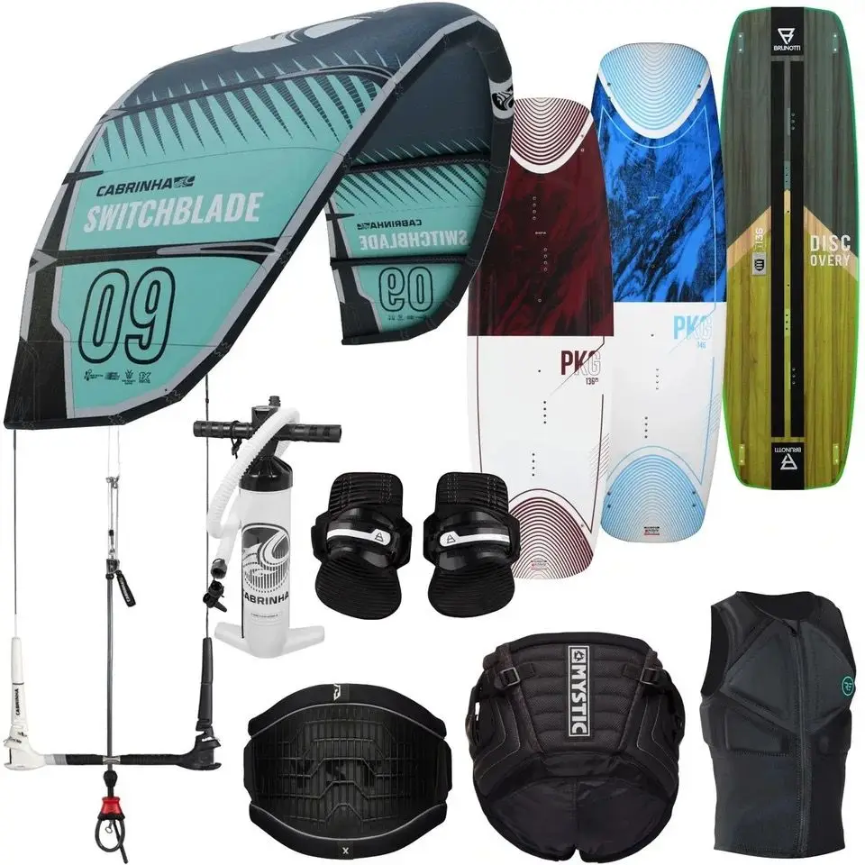 مبيعات مخفضة 2025-100% 202122 طائرة ورقية CabrinhaS SWitchbladeS بطول 12 مترًا للتزلج الشراعي وركوب الأمواج شراعيًا