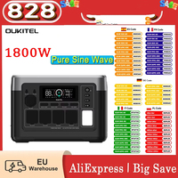 Oukitel P1500 Plus Portable Power Station 1800W 1536Wh Outdoor Generator 4000 Cycles Lifepo4 App Control