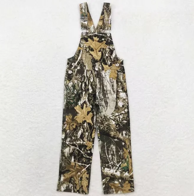 طفل الفتيات الفتيان الخريف الصيد كامو الدنيم حزام حللا عموما الأطفال بوتيك طفل السراويل الطويلة الملابس #3