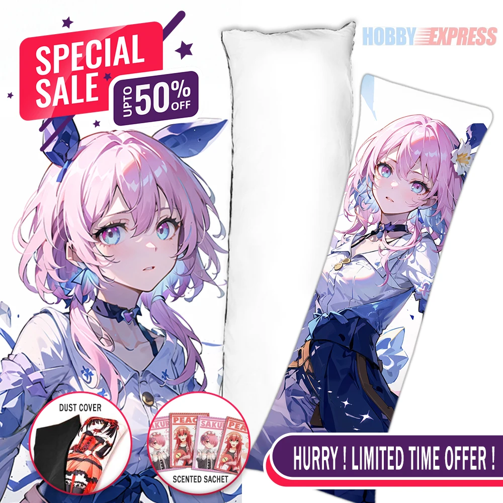 Hobby Express Anime Dakimakura Japanese Otaku Waifu Life Size Hugging Body Pillow Cover March 7th Honkai Star Rail TBPC-0019