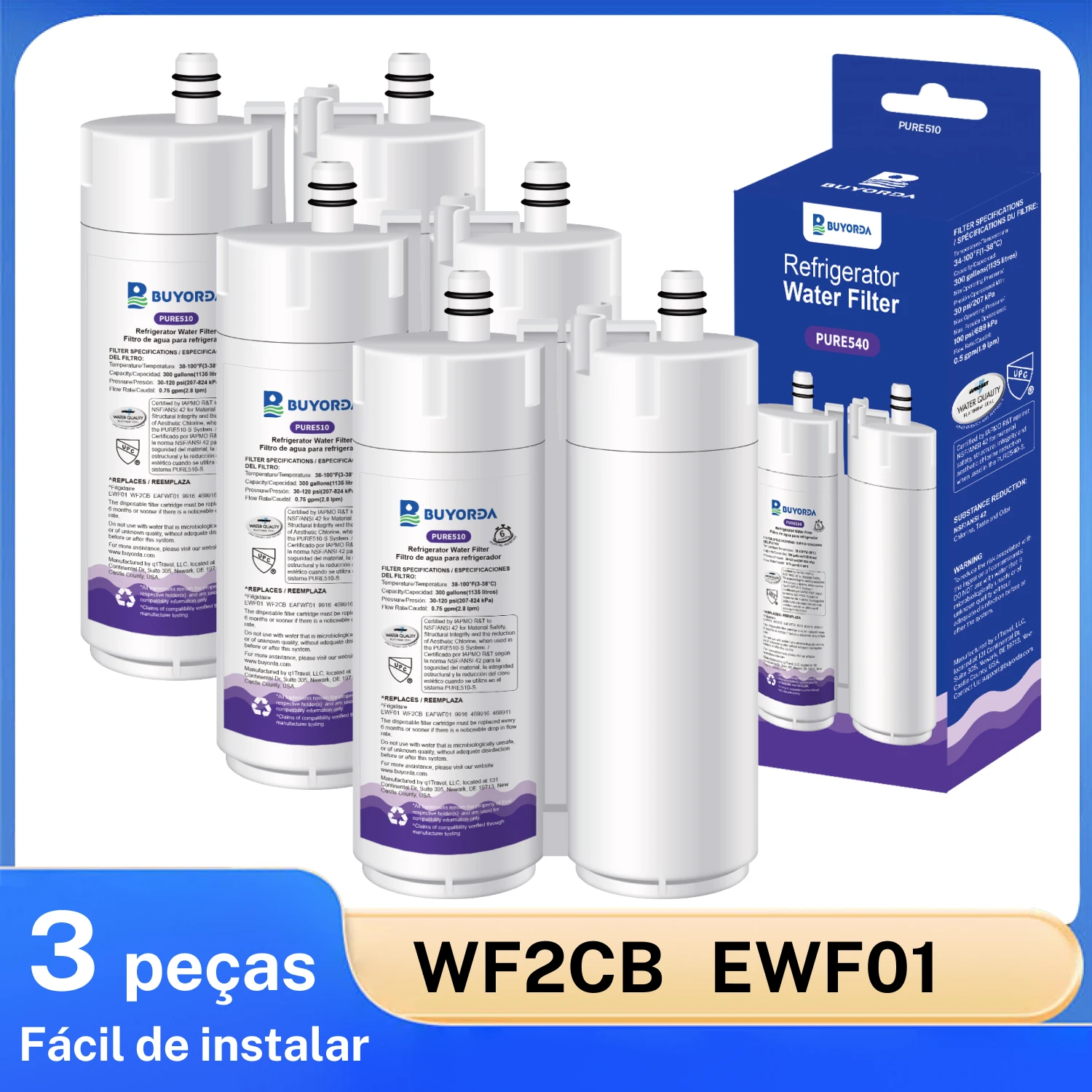 wf2cb-fridge-water-filter-replacement-for-frigidaire-electrolux-ewf01-eafwf01-ewf2cbpa-fits-kenmore-9916-469916-fc300-pro-3-pack