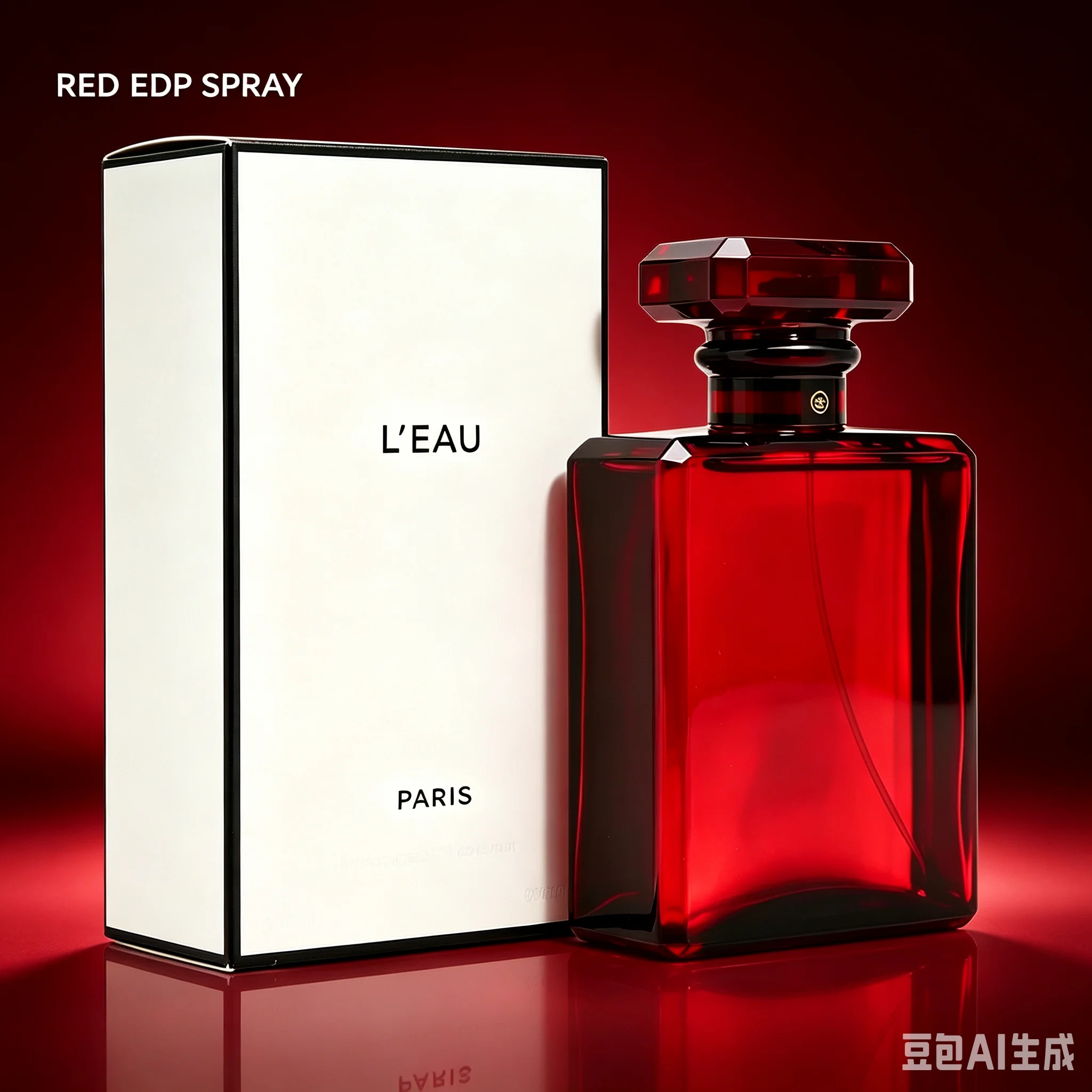 Home Fragrance Red Wine - Uzun Süreli Kadın Parfümü 100ml Kırmızı