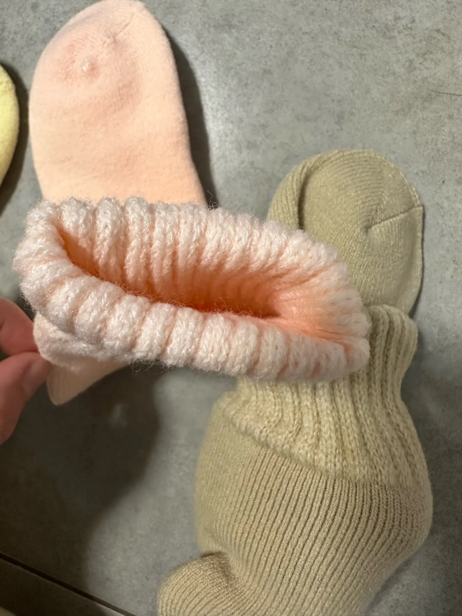 3 Pairs Women Socks Wool Autumn Winter Warm Snow Markron Color Thick Plush Hairy Soft Postpartum Stockings Floor Sleep Socks photo review