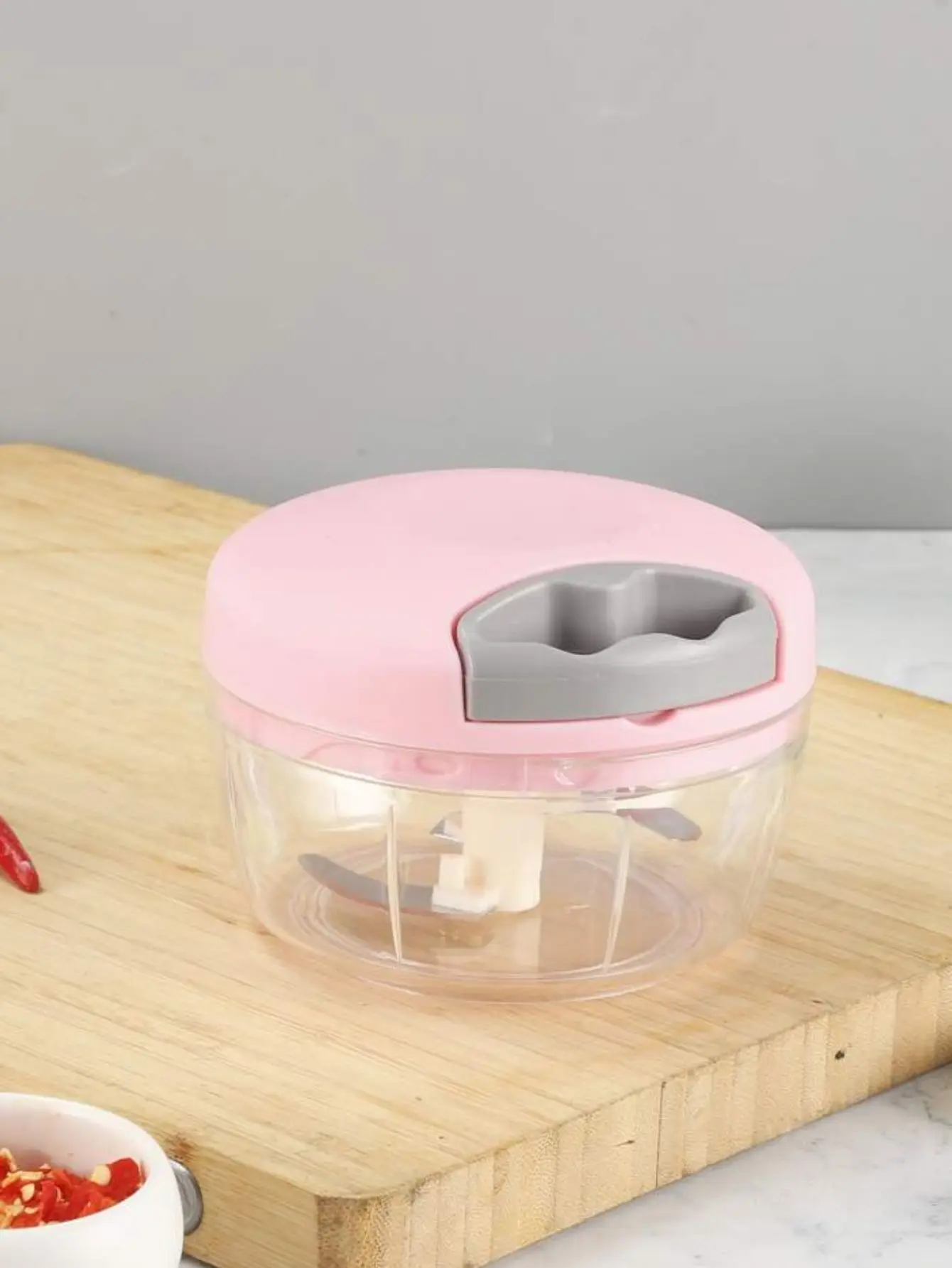 محضرة طعام يدوية صغيرة ، 3 شفرات #2