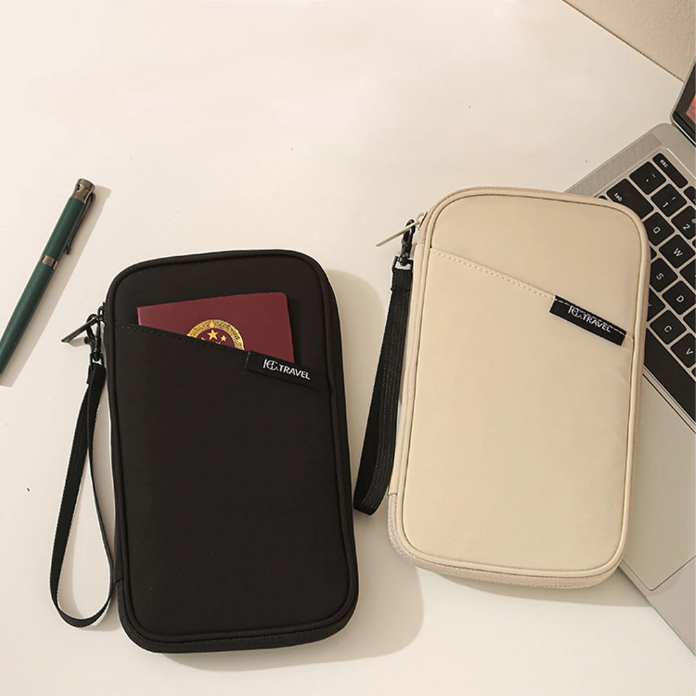 Oxford Cloth Material, Wrinkle-Resistant and Easy to Clean, This Document Holder Features Multiple Card Slots + an Inner Pocket, Allowing for Organized Storage of Id Cards, Bank Cards, Keys, Receipts, and Even Pens. Compact Size, Convenient for Stuffing into a Backpack/Pocket, Available in Four Colors to Match Your Daily Style. When Traveling on Business, Commuting, or Vacationing, Store Important Documents Here, Eliminating the Need to Search through Your Bag for Items.