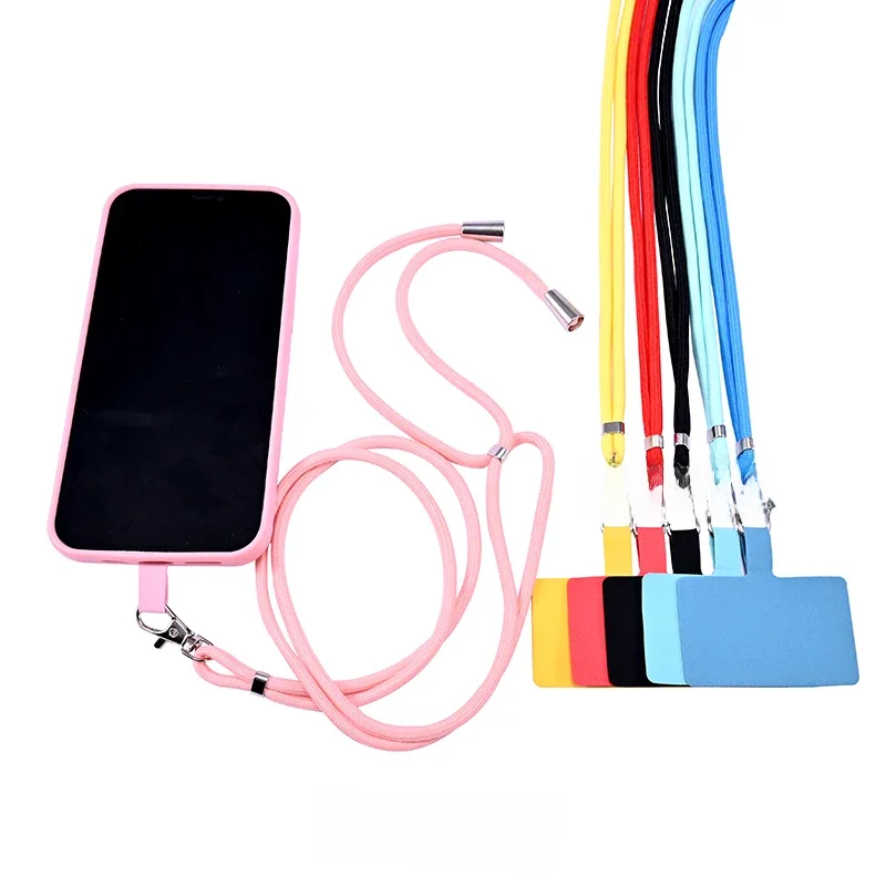 Lanière de téléphone réglable et détachable, sangle de lanière pour chaîne de téléphone portable, accessoires de téléphone portable, sangles de cou universelles