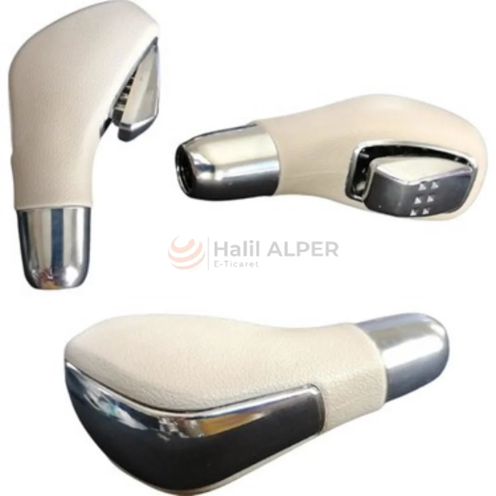 For SHIFT KNOB (AUTOMATIC) FLUENCE-MEGANE III-LAGUNA III (MATTE CHROME) BEIGE OEM 8200806099-82006414007 super quality high Sati