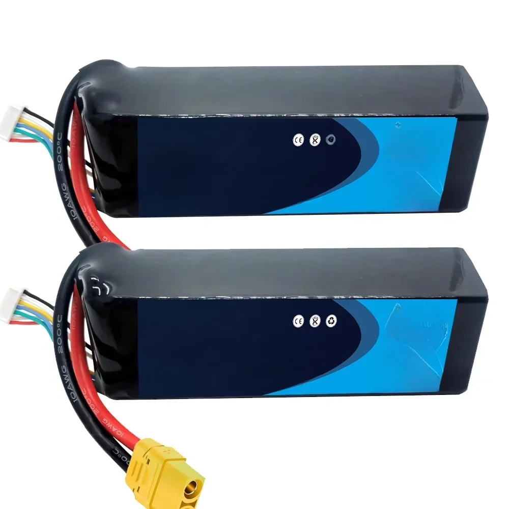 DXF 6S 22,2 V 10000 mAh 100c LiPo-Akku XT60-Stecker für RC-Car