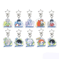 Cartoon Tokyo aliens 6cm Acrylic StandAkira Sho, Yuen Amamiya Figure Keychaiin Cosplay Charm Desktop Model Plate KEY CHAIN NE