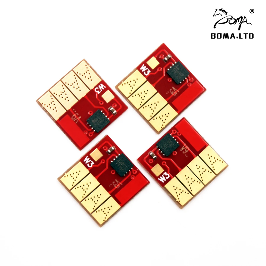 8 Pieces/Lot 932 933 Auto Reset Chip(Show Ink Level) For HP Officejet Pro 7512 7612 7510 6600/6100/ 7110 7610 Printer