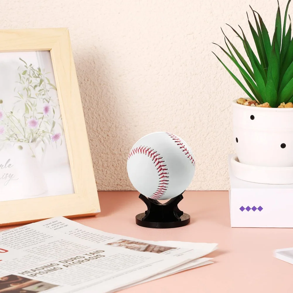 Baseball Softball Tennis Sport Balls Stand Baseball Holder For Balls Acrylic Display Stand Small Balls Display Rack