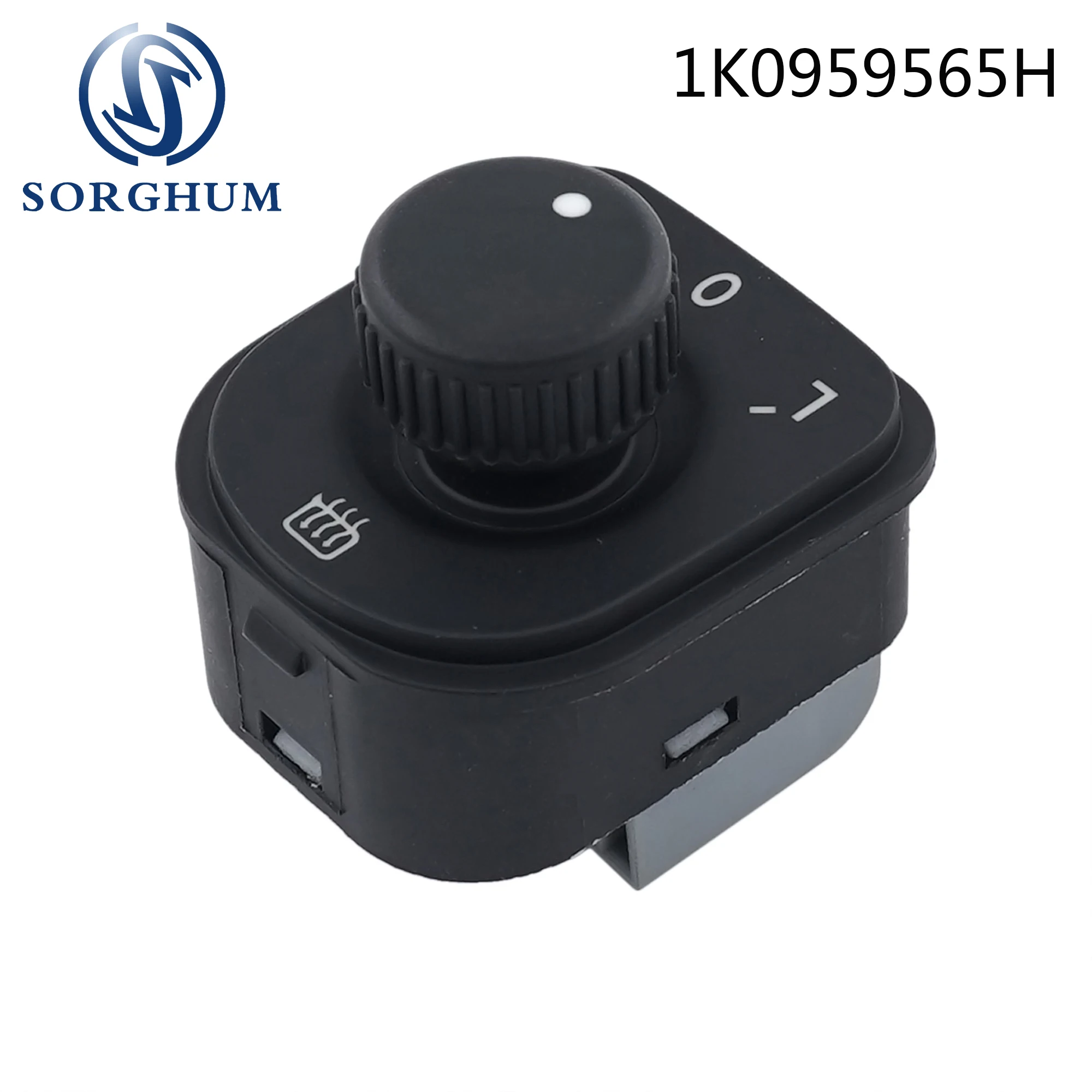 

Sorghum 1K0959565H Side Rear Mirror Switch Adjustment Knob For VW 5 MK5 Pessat Golf 5 6 1K0959565F 1K0 959 565F 1K0 959 565H