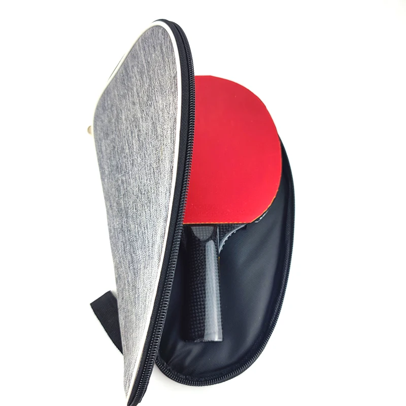 Table Ttennis Racket Professional Full Carbon Blade PingPong Bat  High Quality Rubber With Double Face Short Long Handle