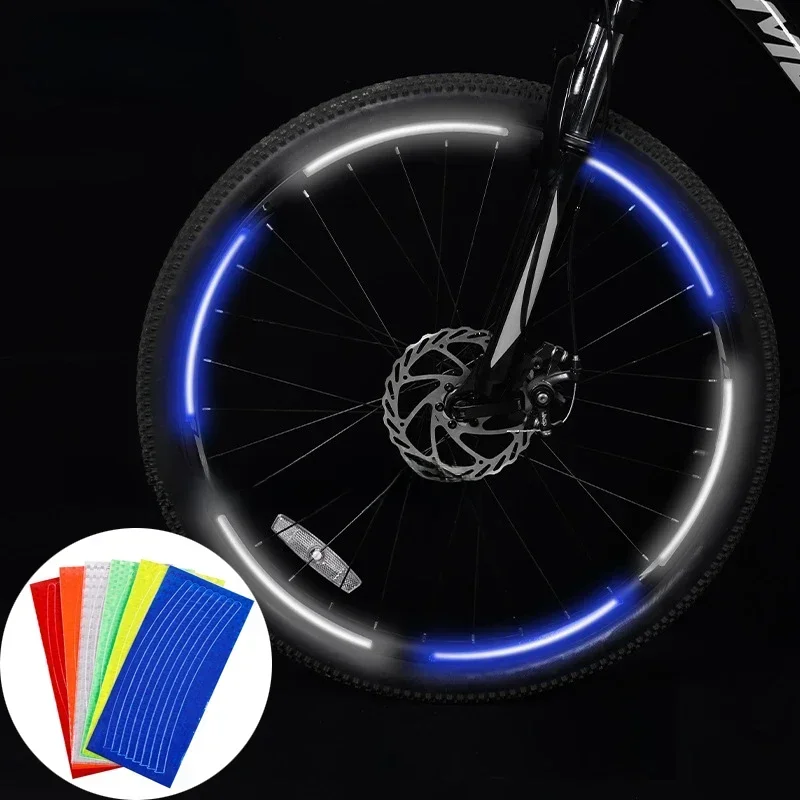 AliExpress MOONBIFFY 1Pc Bike Body Reflective Safety Stickers Reflective Safety Warning Conspicuity Tape Film Sticker