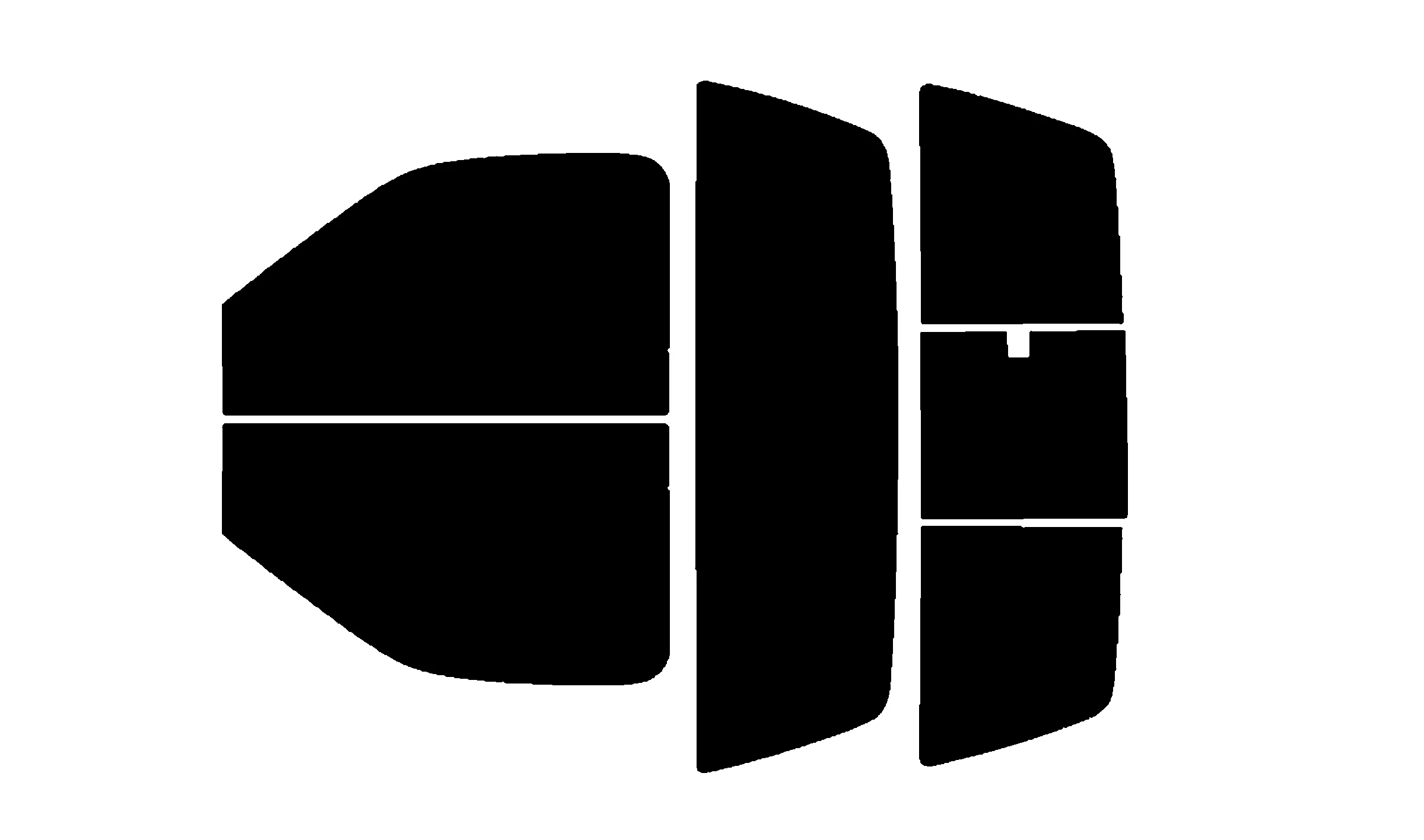 

Precut Window Tint Car for Ford F250 Regular 1997-1998 Sun Uv Blocking Heat & Glare 2Ply Window Protector Privacy Films Shade