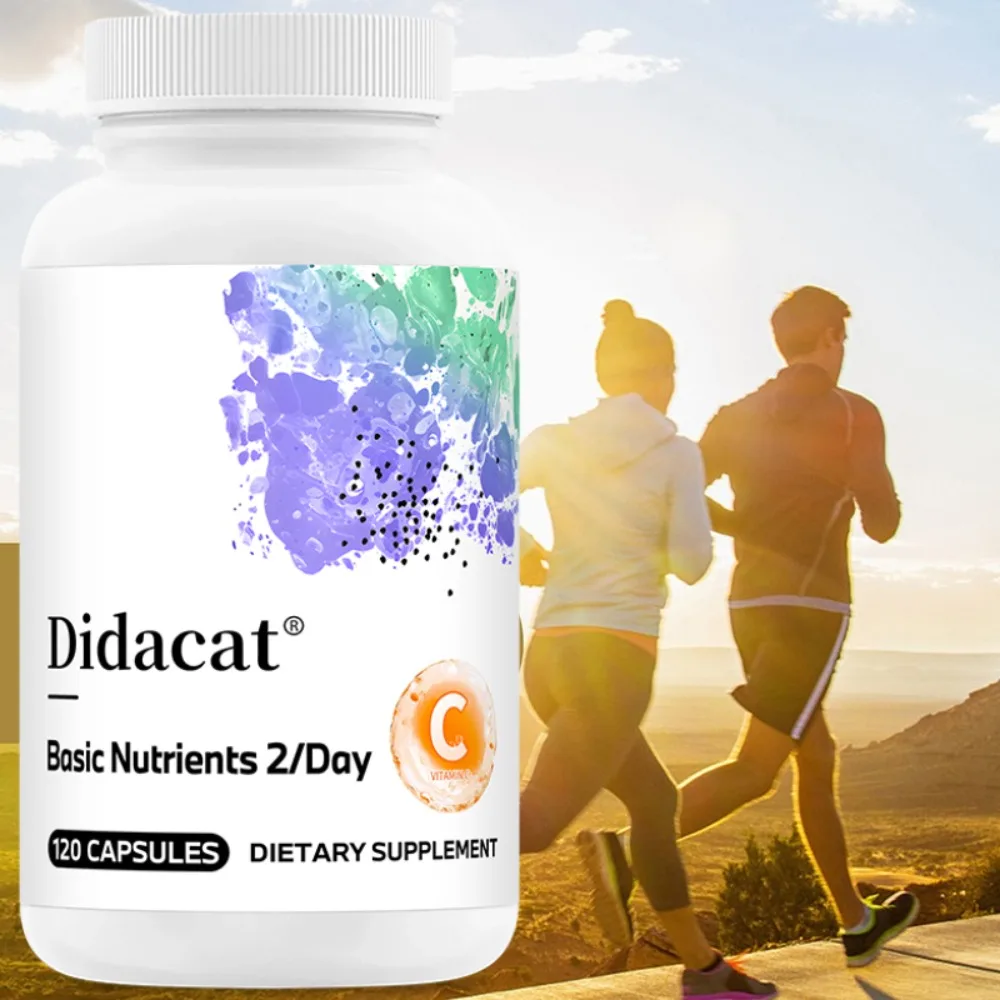 

Multivitamin & Mineral Capsule with Zinc,Biotin,Calcium,Magnesium,VitaminsD3 To Improve Immunity,Vitality,Hair,Skin & Nails