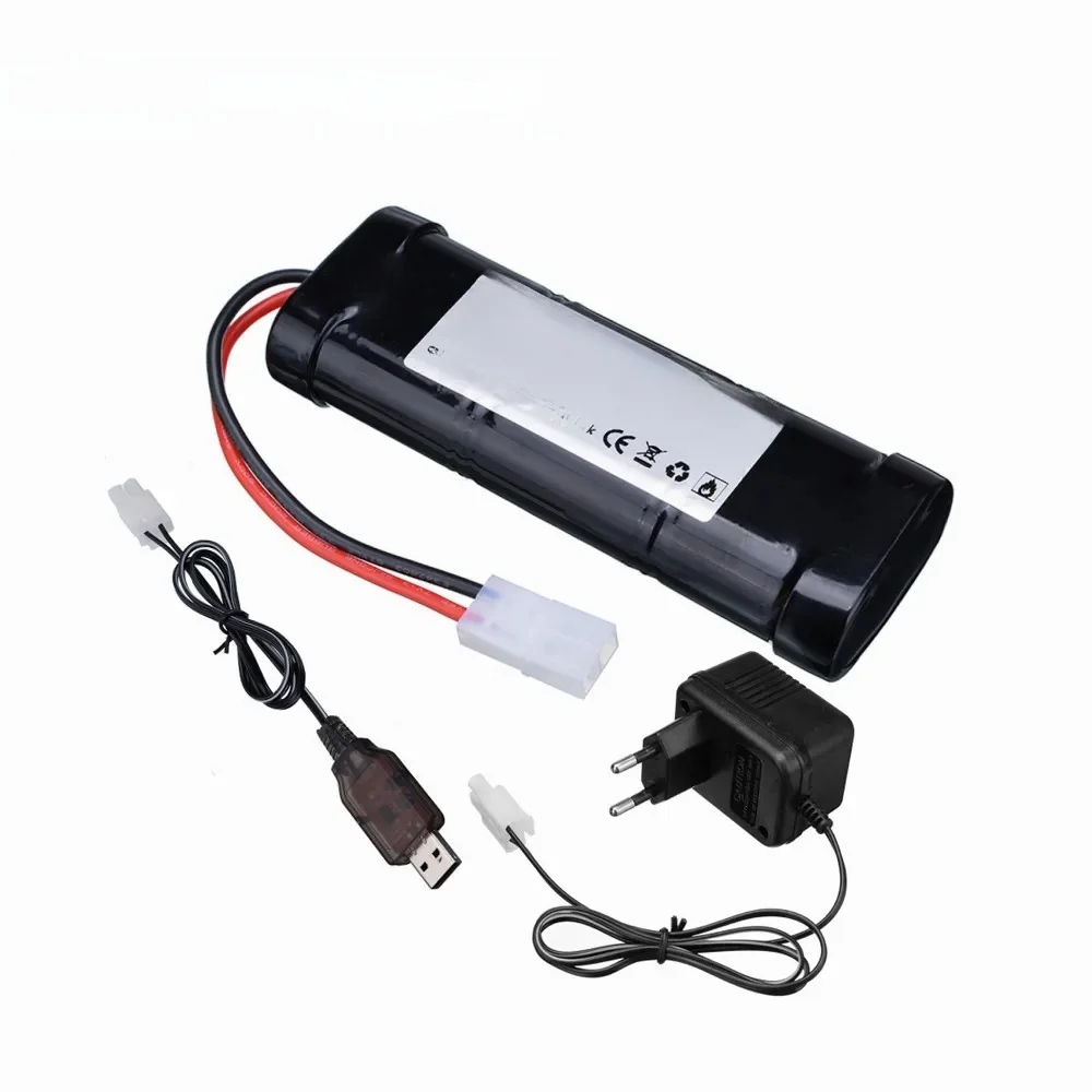 7.2V 6800mAh Oplaadbare 7.2V Ni-Mh Batterij Tamiya Plug Hoge Capaciteit SC * 6 Cellen voor RC Controle Auto Speelgoed Batterij - afbeelding 2