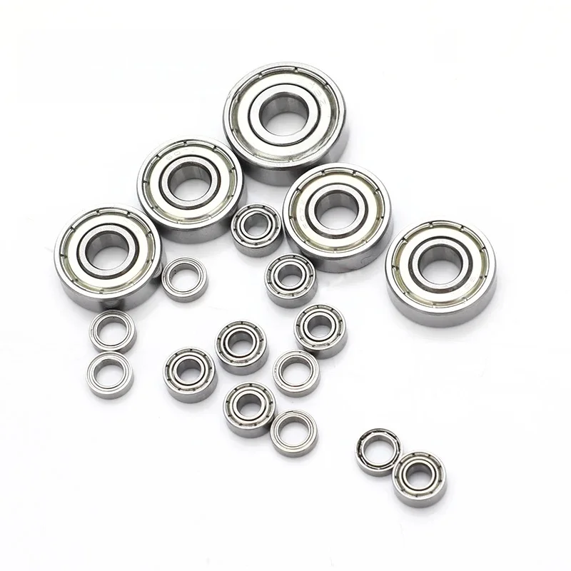 10szt mini miniaturowe łożysko MR52 MR62 MR63 MR74 MR83 MR84 85 MR93 MR95 MR104 MR105 MR106 MR115 MR126 MR128 MR148 ZZ — zdjęcie 2