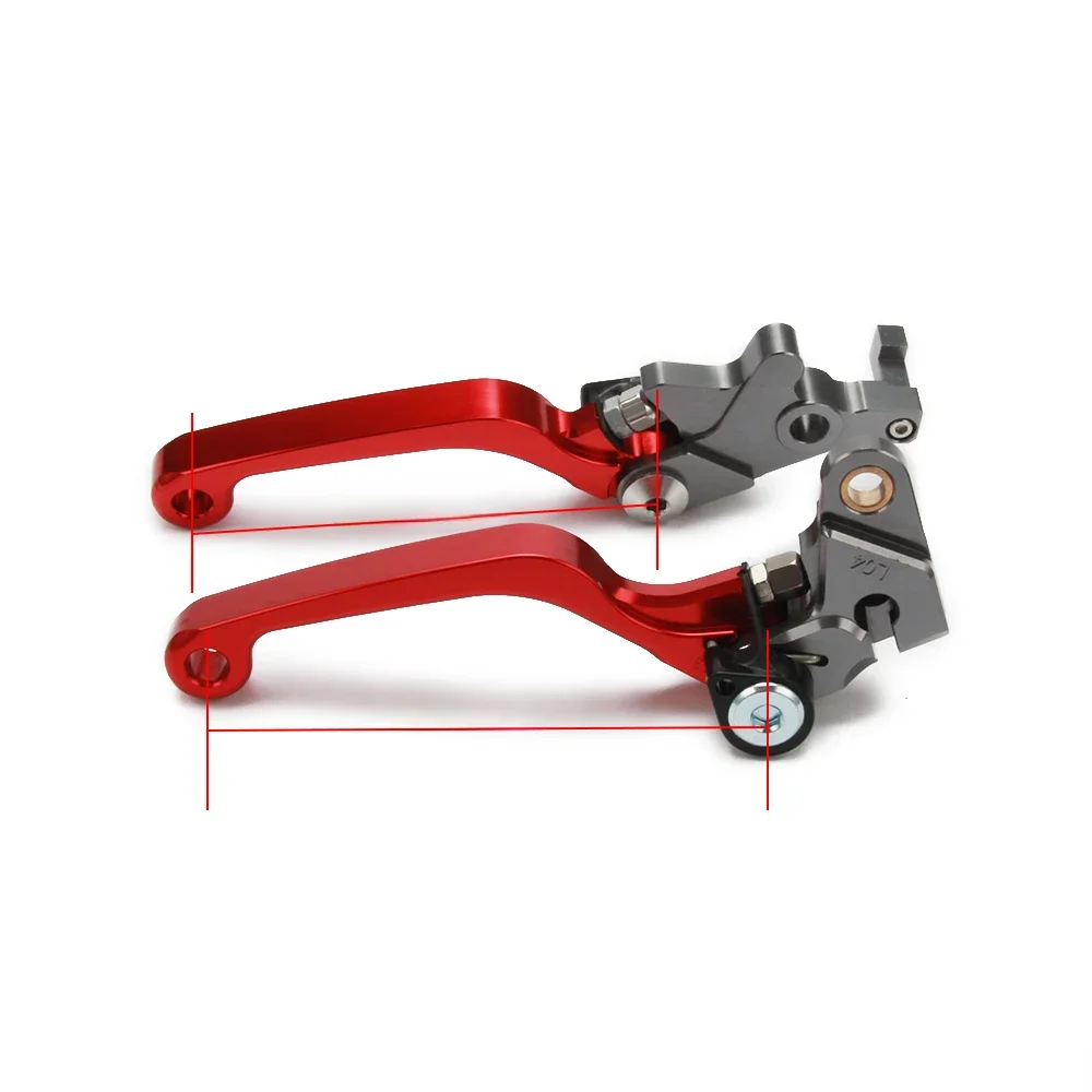 Dźwignie sprzęgła/hamulca do hondy sworzeń CNC motocykla CRF230 CR CRF SL XR CRM 80 85 125 150 230 250 400 450 X R L M MOTARD AR — zdjęcie 2