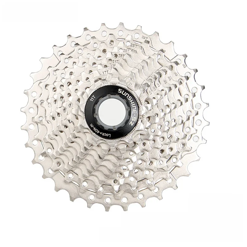 AliExpress SUNSHINE Road Bike 8/9/10/11/12 Speed Cassette 11V 23/25T/28T/30T/32T/34T/36T Bicycle Freewheel K7