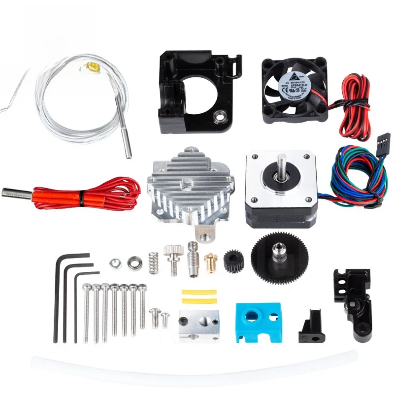 R Trianglelab 3d drukarka Titan Aero V6 Hotend wytłaczarka z pełnym zestawem tytanowych wytłaczarek pełny zestaw Reprap Mk8 i3 kompatybilny TEVO ANET — zdjęcie 2
