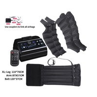 Pressotherapy Air Compression Foot Muscle Massager Leg Recovery Boots Lymphatic Drainage Machine Relax Physiotherapy