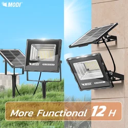MODI 20W solar spotlight (200lm) yellow light waterproof IP65 solar courtyard light solar courtyard light