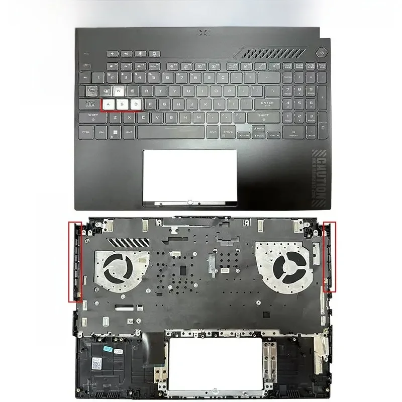 Nowa klawiatura do laptopa z ramką, wersja amerykańska, do ASUS 3/4 FX507 FX517 FA507 — zdjęcie produktu 7