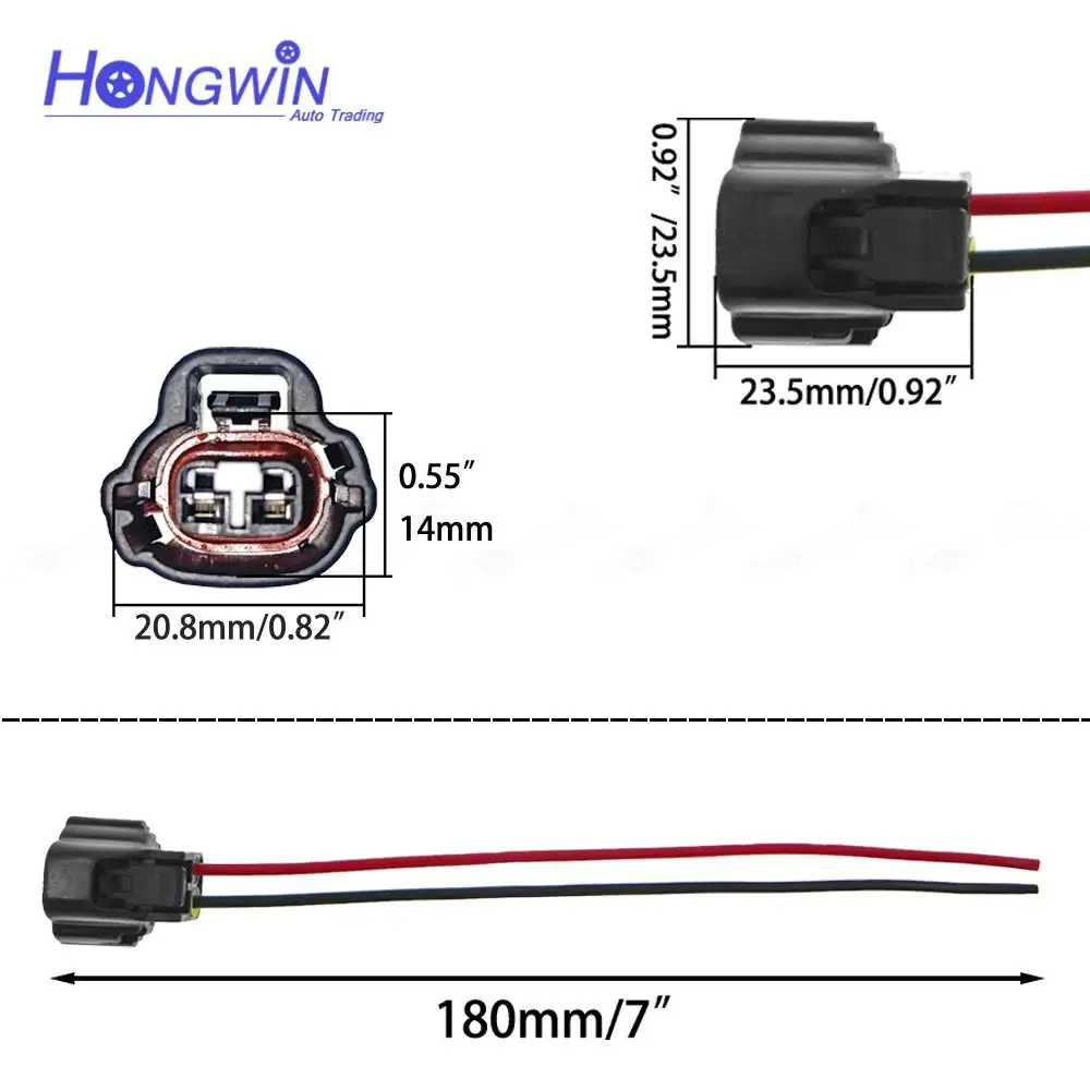 Variable Valve Timing Solenoid VVT146 Electrical Plug Connector Fits Hyundai Kia 24355-23770 24355-23800 1533046011 15330-23010