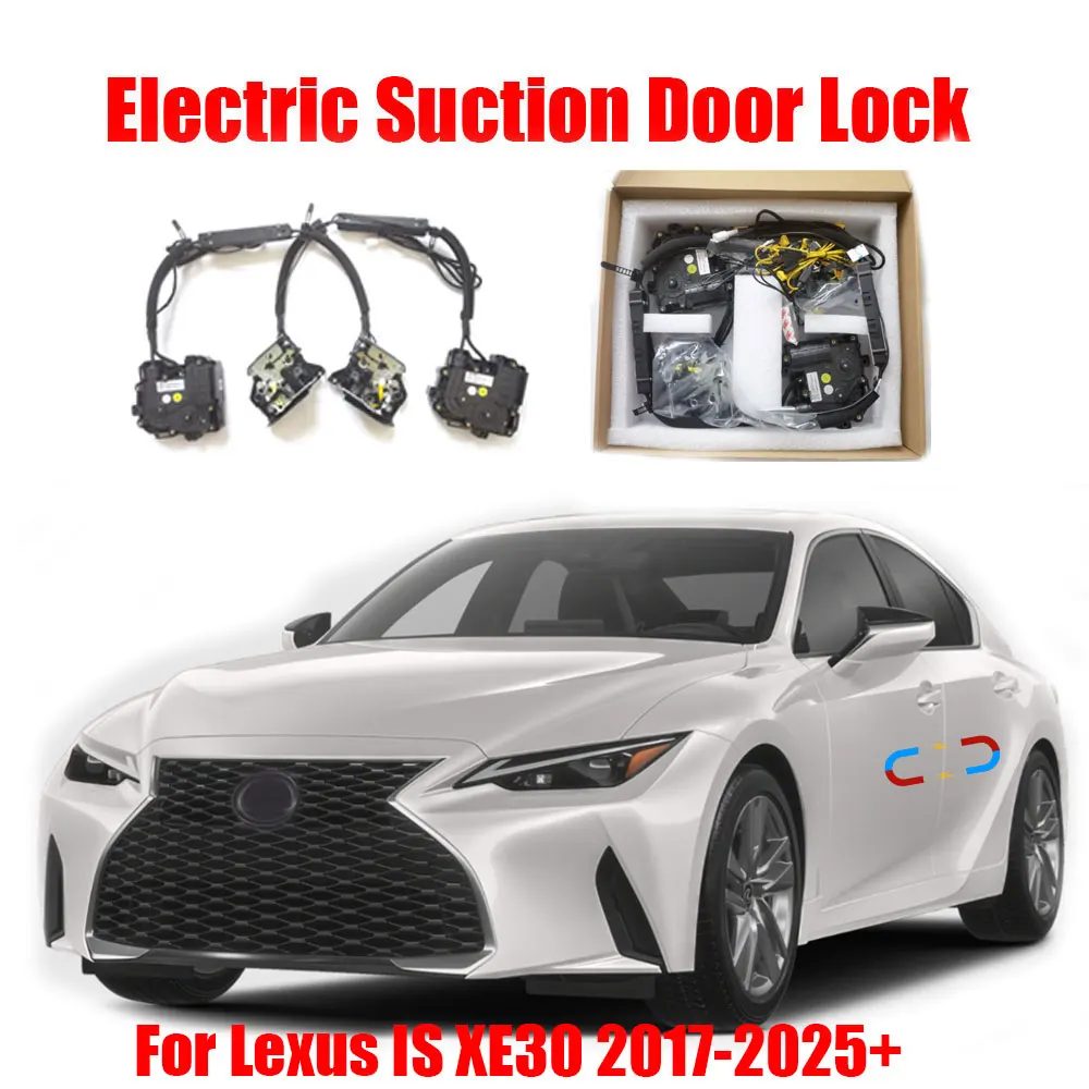 

For Lexus IS XE30 2017-2025+ Car Electric Suction Door Power-assisted Closing Door Soft-close Function