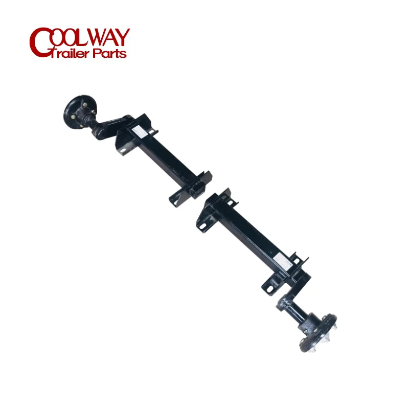 Unbrake PCD 6-139.7 Halbtorsions-Anhängerachse CAP 2000KG Wohnmobilteile Camper-Zubehör Wohnwagen-Komponenten
