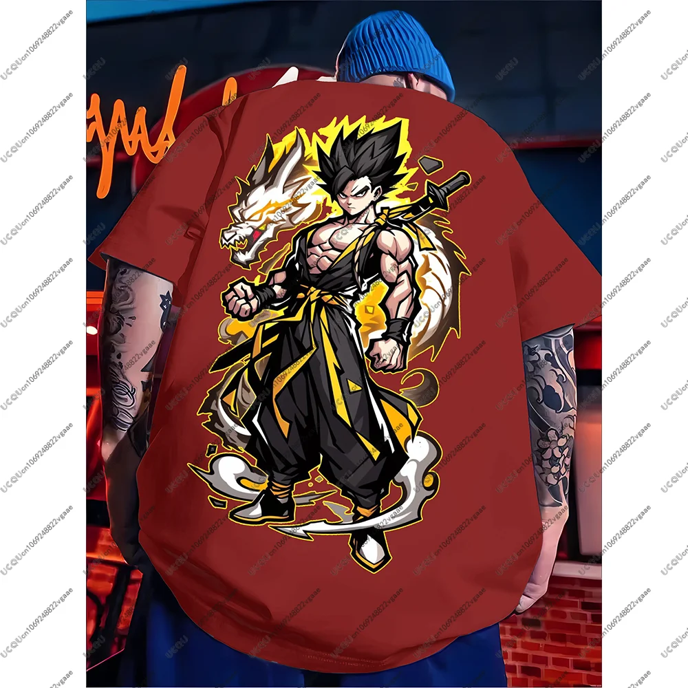 Men Kids Clothes Children T Shirt Casual Japan Sportswear Tee Teenager Dragon Ball Z Streetwear Top Fans 3D Printed Gift Goku