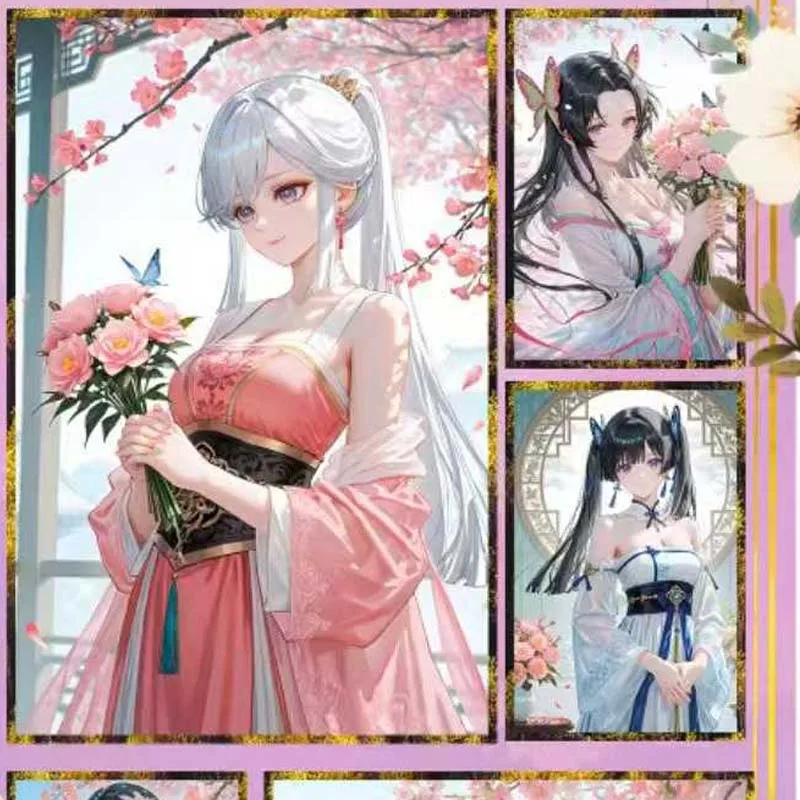 Huanxi Creazione culturale Commerci all'ingrosso Collezione Demon Slayer Booster Box Wave1 Raccoglitore Waifu Style Kids Gioco di carte da gioco Gioco di calamari