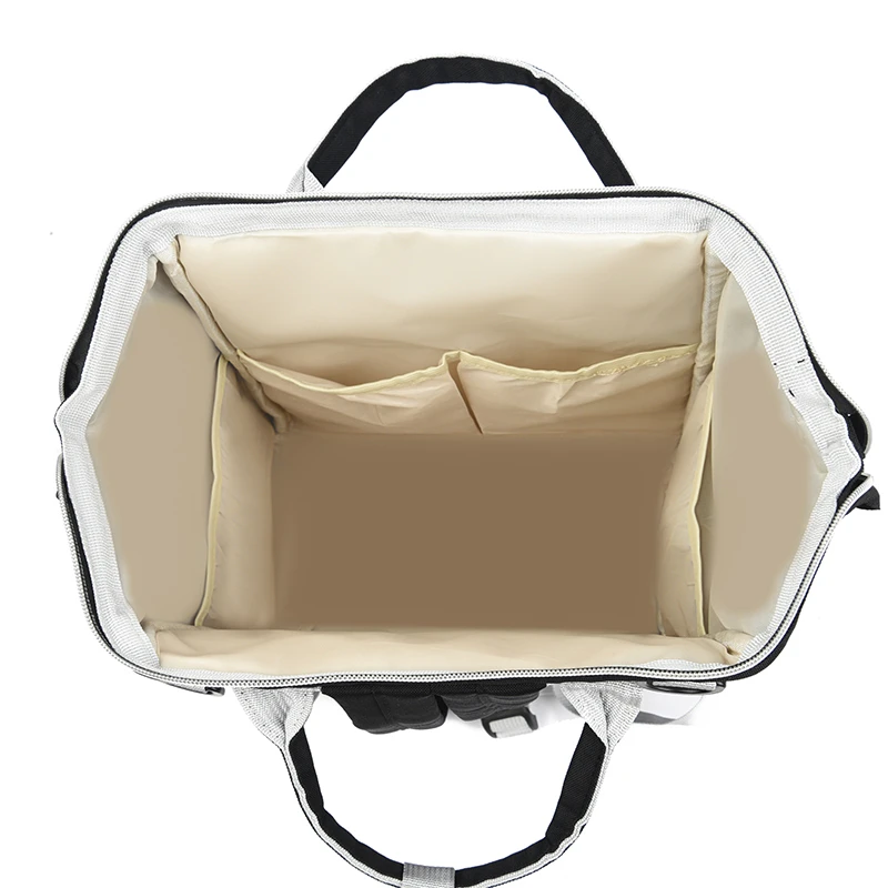 A large capacity multi-pocket mommy bag for women, can hold diaper milk bottle, suitable for daily use with babies