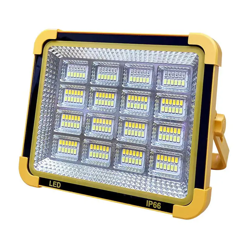 Hot sell 1000W Yellow Emergency IP67 waterproof High Quality Wholesale Solar flood light