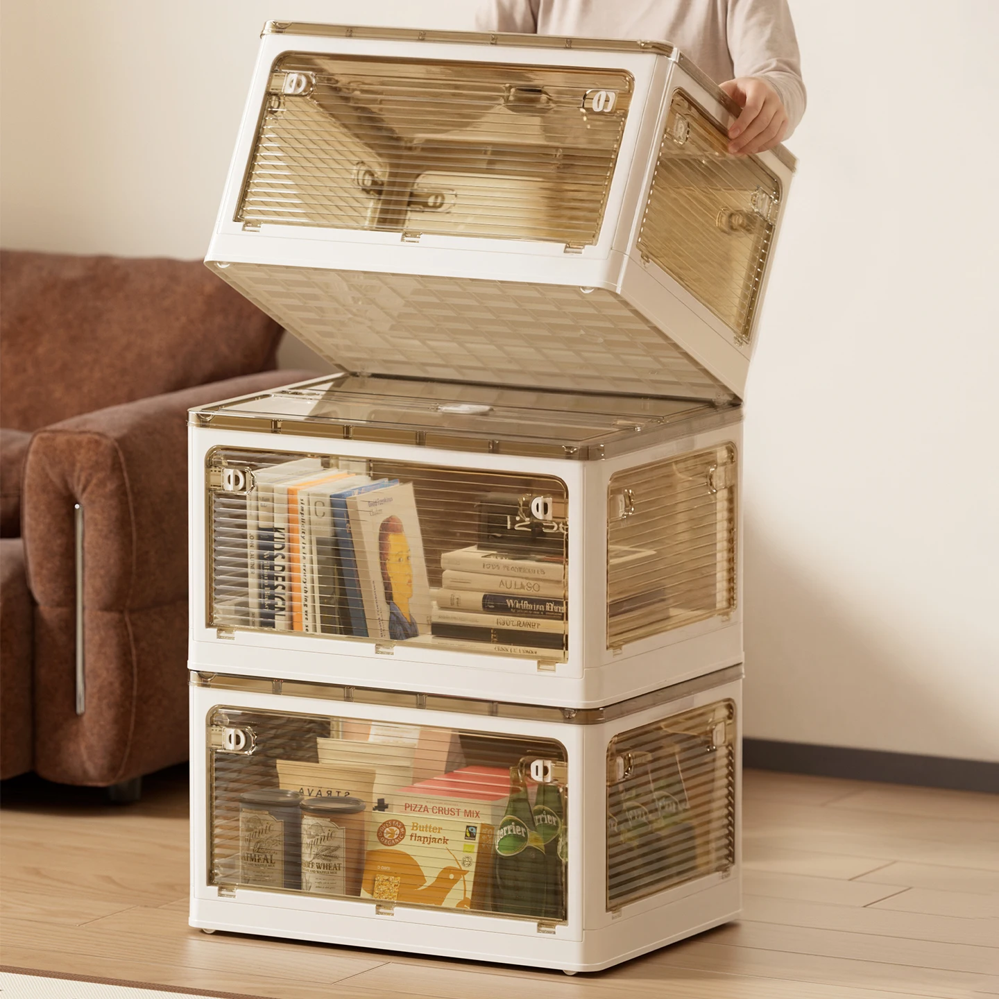 Foldable Storage Box with Lid - огляд і ціна Food Storage Oven Safe