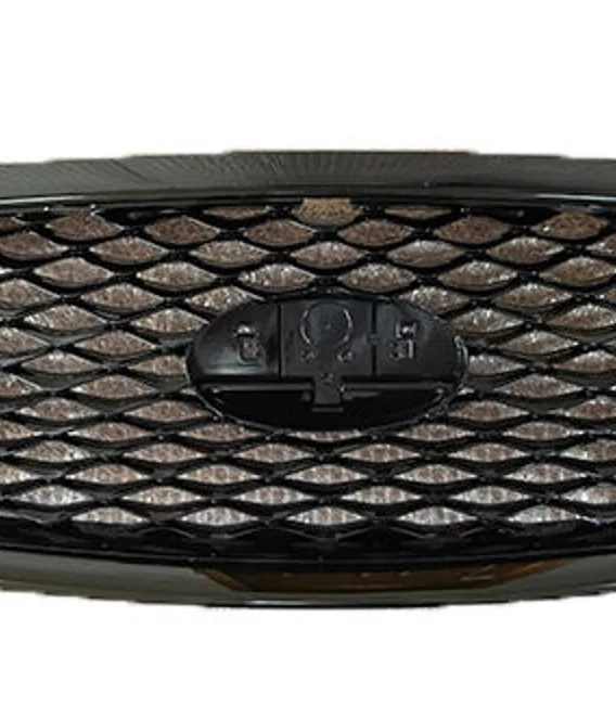 FOR Infiniti Q50 Sport Front Grille Black Frame Black Mesh 2018-2024 No Camera No Radar OE F2310-6HH1A Direct Replacement