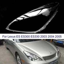 Car Front Headlight Lens For Lexus ES ES300 ES330 2003 2004 2005 Headlamps Transparent Lampshades Lamp Light cover Shell