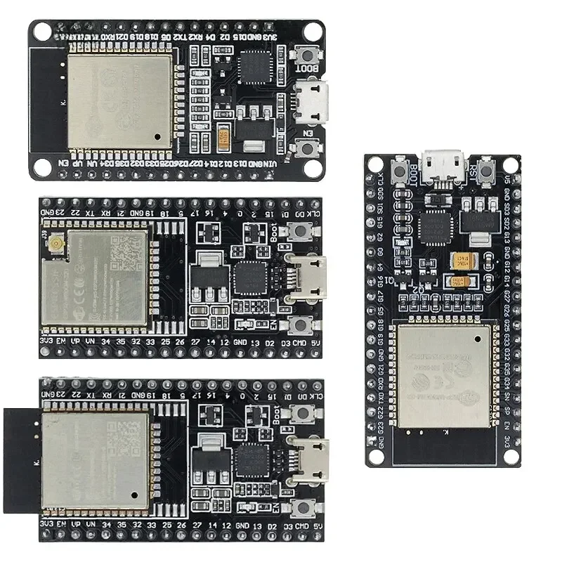 Placa de desenvolvimento esp32 30p 38p wifi + bluetooth ultra-baixo consumo de energia dual core