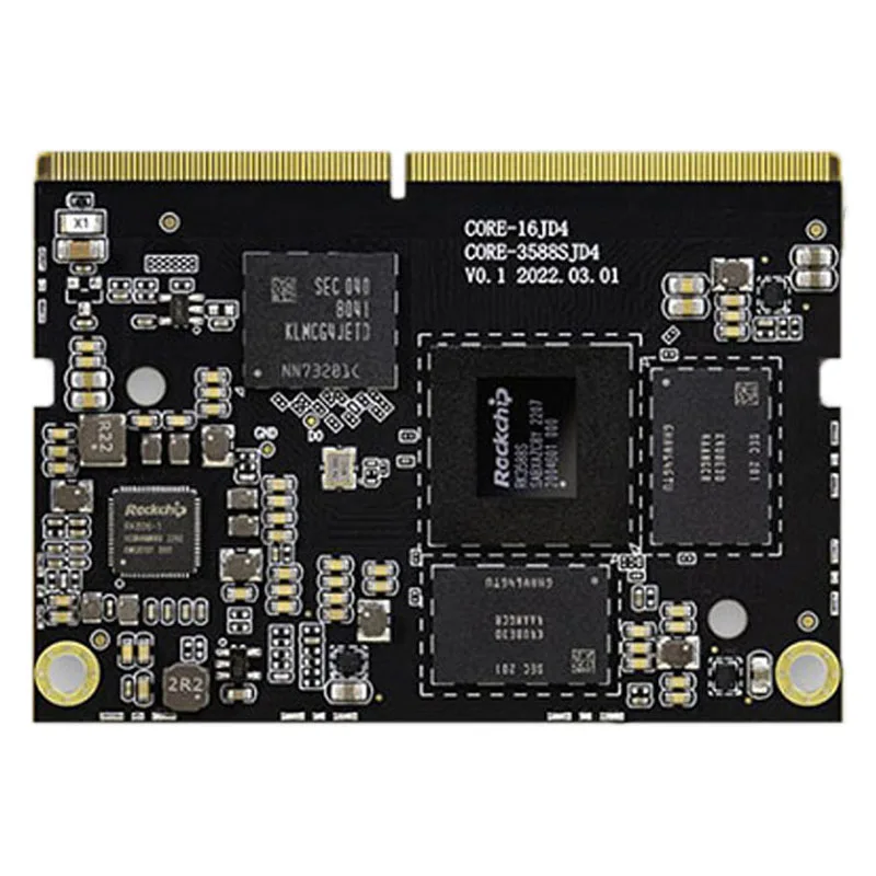 Rockchip RK3588S Core Board 8K AI اللوحة الرئيسية 8-core 64-bit 4GB/8GB/16GB LPDDR4 NPU 6Tops يدعم Android Debian11AIoT #6