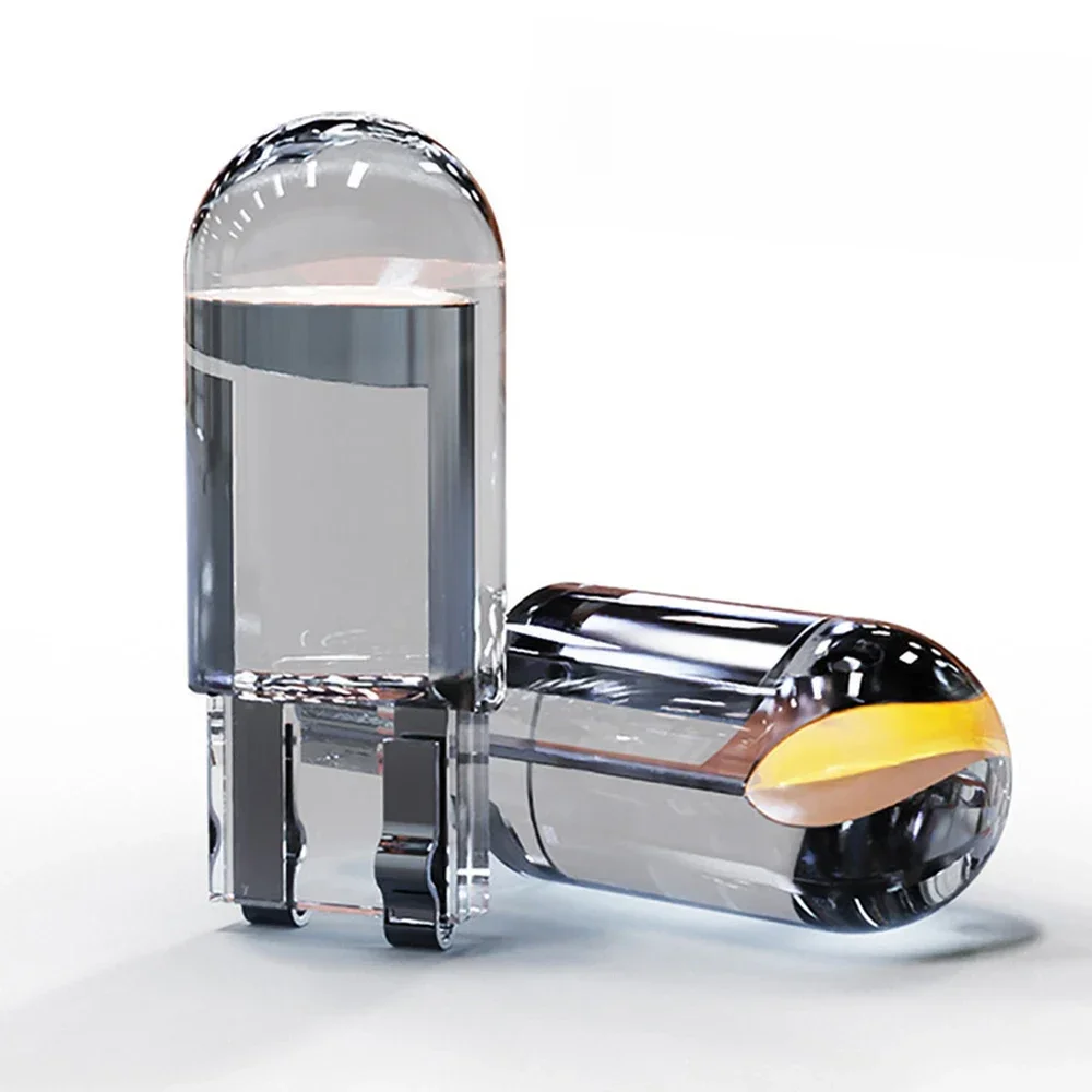 W5W LED Canbus T10 Luzes Do Carro, COB Vidro Interior Peças Lâmpadas, 6000K Branco Auto License