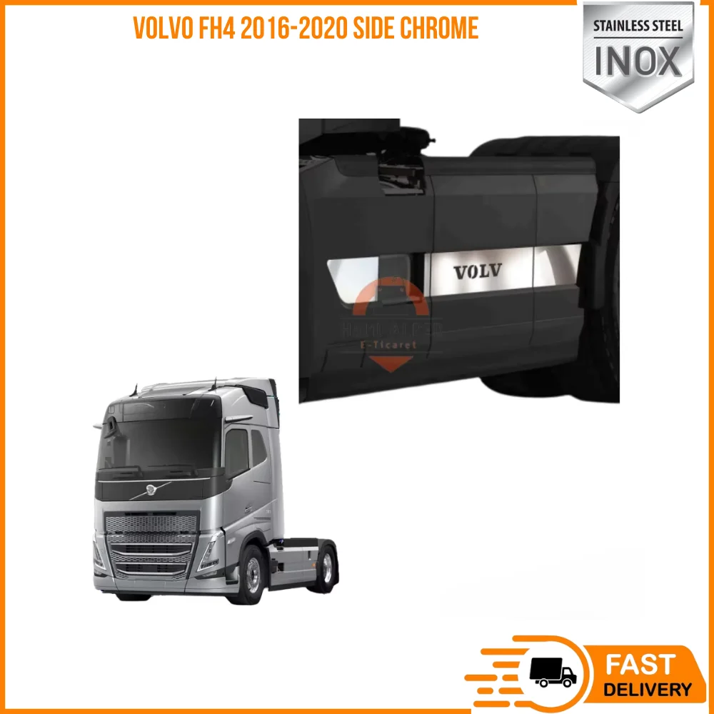 

FOR VOLVO FH4 2016-2020 SIDE CHROME SUITABLE TRUCK PARTS HIGH QUALITY CHROME SATISFACTION FAST SHIPPING