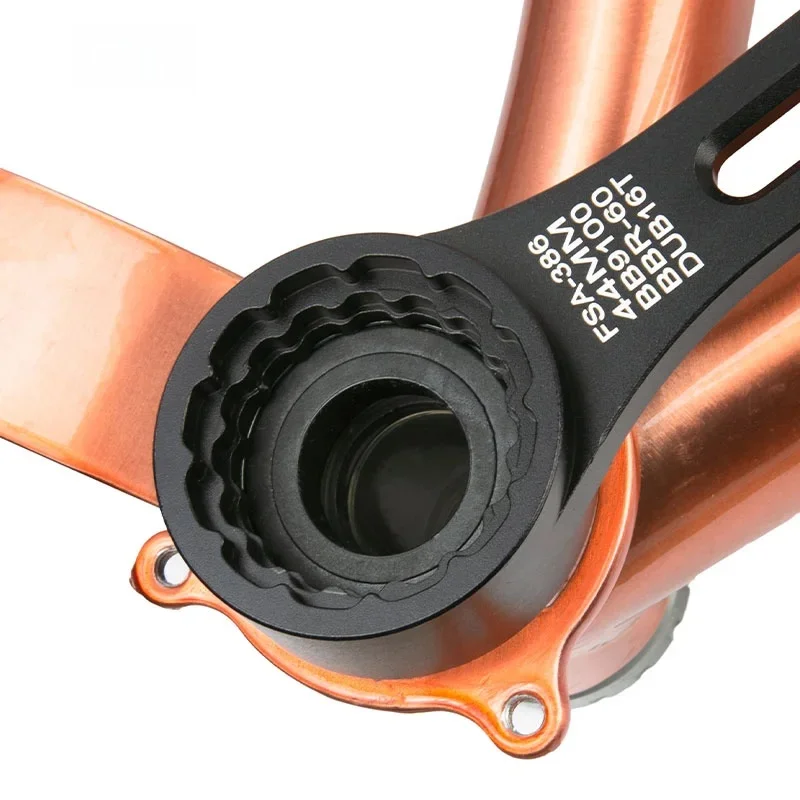 AliExpress NONE 10 in 1 BB Wrench Bike Bottom Bracket Install Remover Tool For BB51 BB52 BB91 BSA30 68 73 BBR60 MT800 BB386 XTR M9100 DUB T47