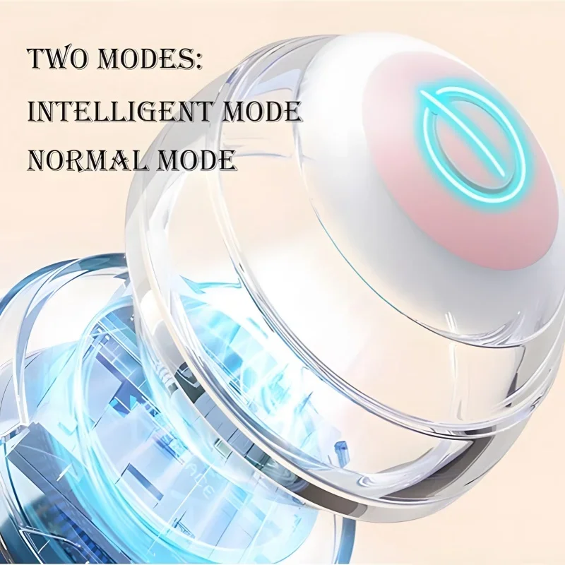 Pet Interactive Ball Intelligent Smart Cat Dog Toys Indoor Automatic Rolling Magic Ball Electronic Toy Training Self-moving Game