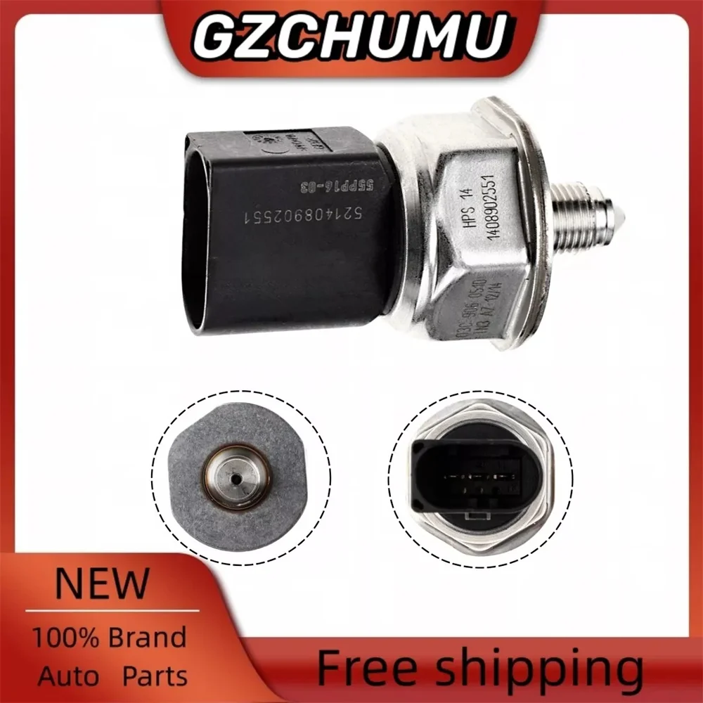 

Fuel Pressure Sensor 03C906051D For VW Volkswage Passat Touareg For Audi A6 A7 Q7