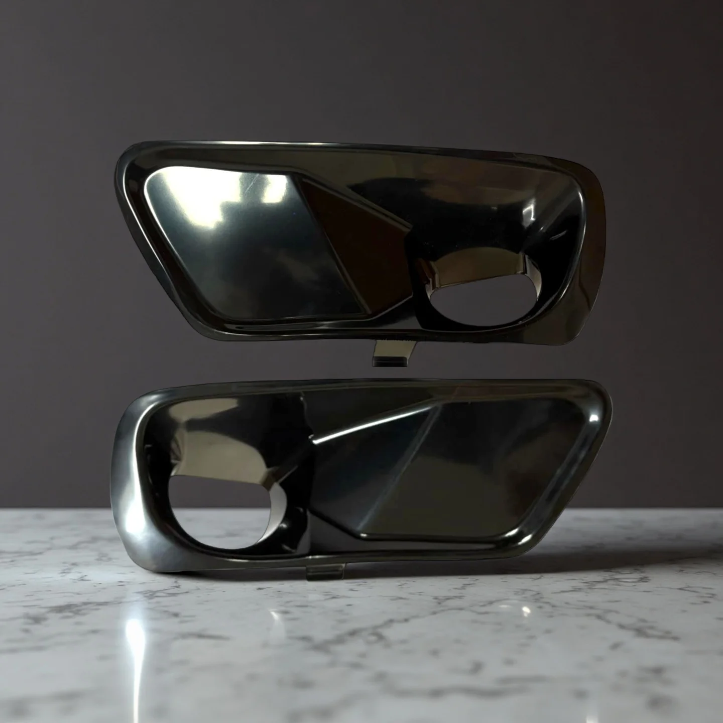 

Твердый черный пластик — 2 шт. Передний нижний бампер, вентиляционные отверстия, спортивная решетка для VW MK3 Golf Jetta VR6 — только для бампера США