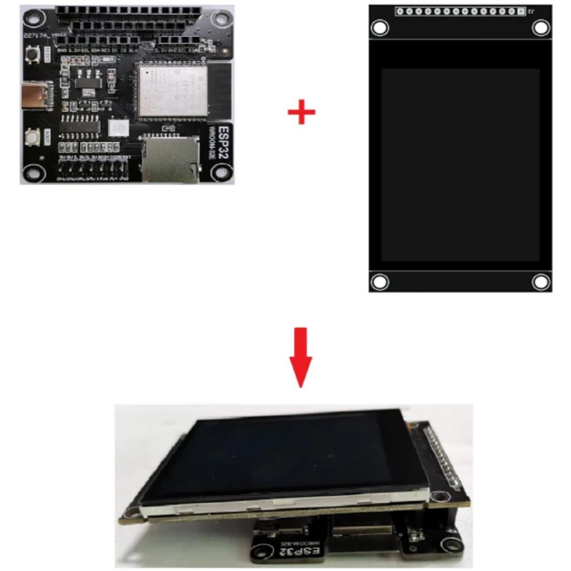 2.8 Inch SPI Serial IPS Touchscreen Display for ESP32 2.8\