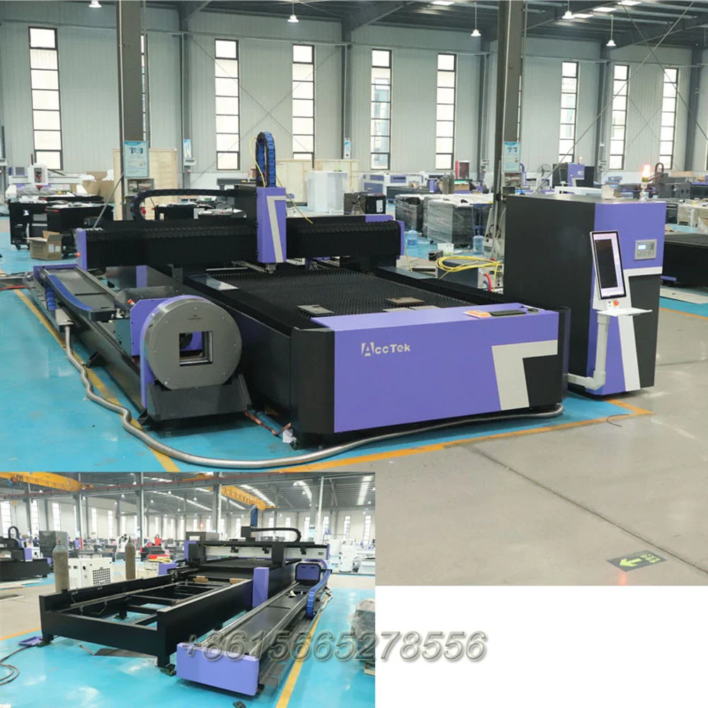 

1530 3kw Fiber Cnc Laser Cutter / Carbon Steel Metal Sheet Fiber Laser Cutting Machines With Rotary Length 6000mm